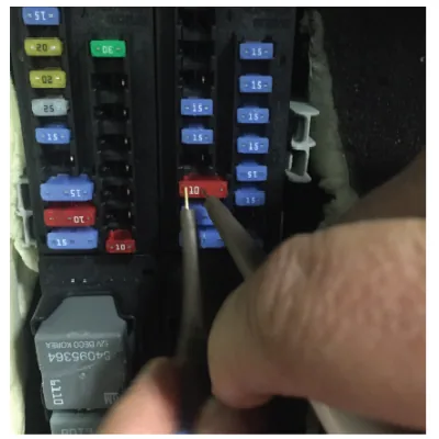 Battery Electrical Drain_Parasitic Load Test — figure 6
