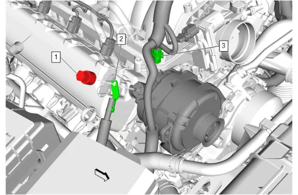 Camshaft Position Actuator Magnet Replacement — figure 15