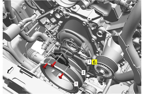 Camshaft Position Actuator Magnet Replacement — figure 26