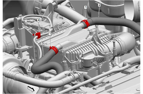 Charge Air Cooler Replacement — figure 3