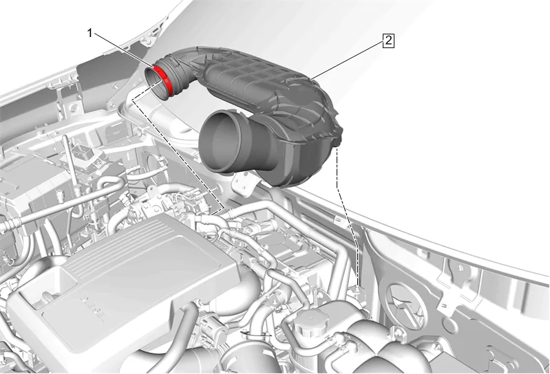 Compressor Air Intake Turbocharger Replacement — figure 12