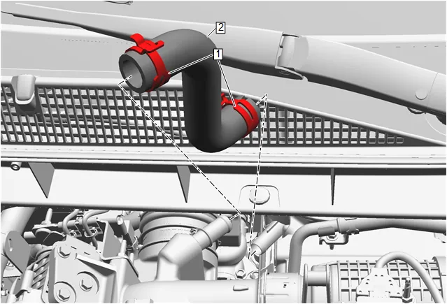 Compressor Air Intake Turbocharger Replacement — figure 14
