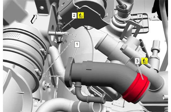Compressor Air Intake Turbocharger Replacement — figure 24
