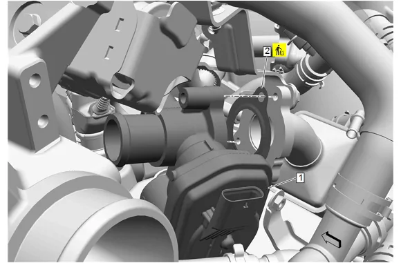 Compressor Air Intake Turbocharger Replacement — figure 27
