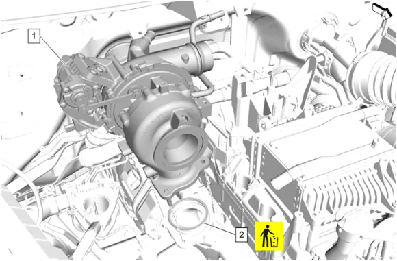 Compressor Air Intake Turbocharger Replacement — figure 32