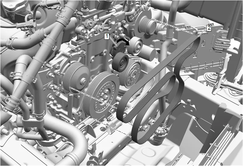 Crankshaft Front Oil Seal Replacement — figure 2