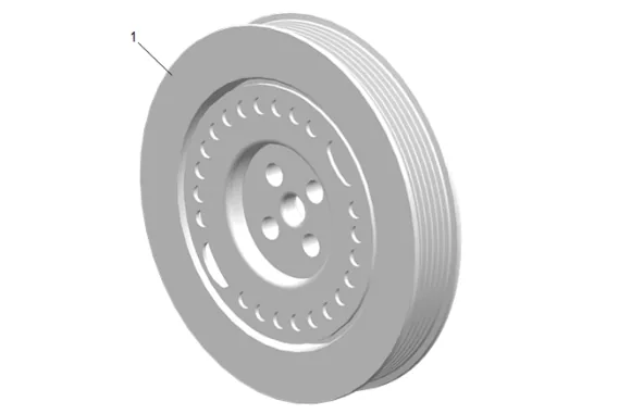 Crankshaft Front Oil Seal Replacement — figure 6