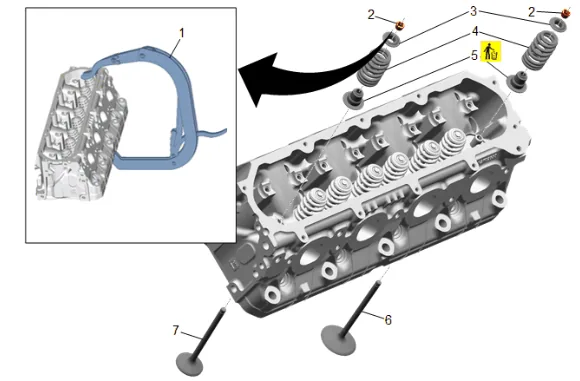 Cylinder Head Overhaul — figure 1