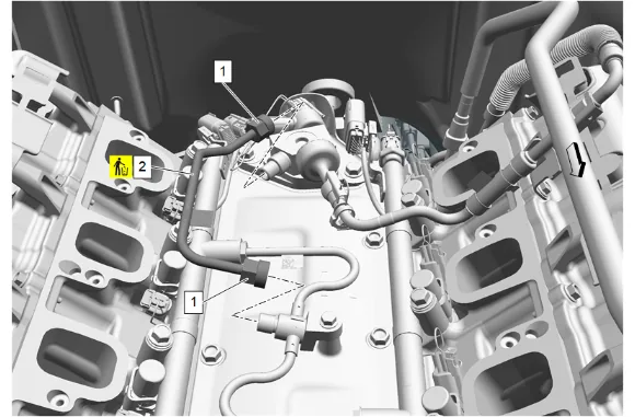 Cylinder Head Replacement - Left Side (L84) — figure 35