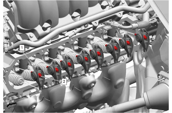 Cylinder Head Replacement - Left Side (L84) — figure 43