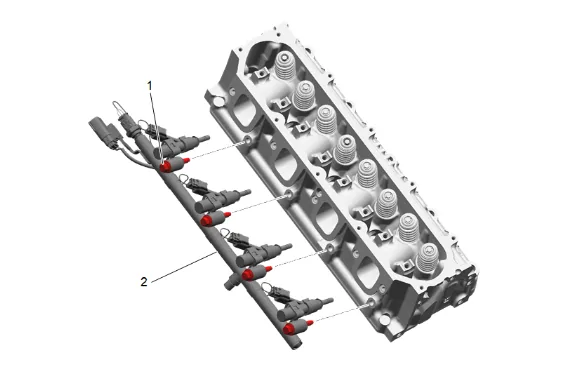 Cylinder Head Replacement - Left Side (L84) — figure 67
