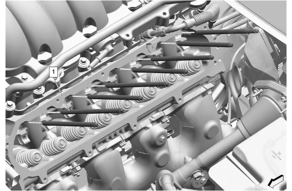 Cylinder Head Replacement - Left Side (L87) — figure 44