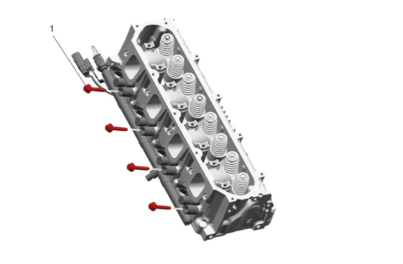 Cylinder Head Replacement - Left Side (L87) — figure 50