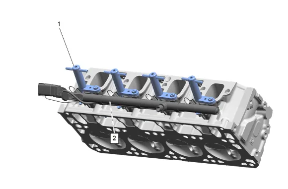 Cylinder Head Replacement - Left Side (L87) — figure 51