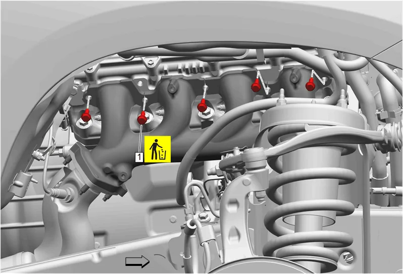 Cylinder Head Replacement - Right Side (L87) — figure 7
