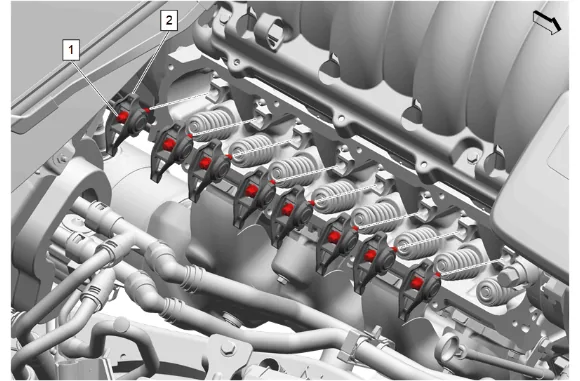 Cylinder Head Replacement - Right Side (L87) — figure 32