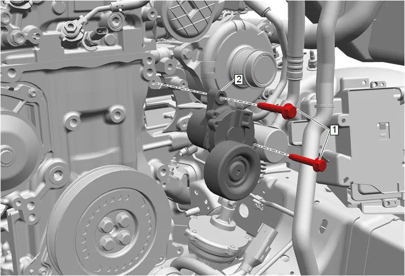 Drive Belt Tensioner Replacement — figure 15