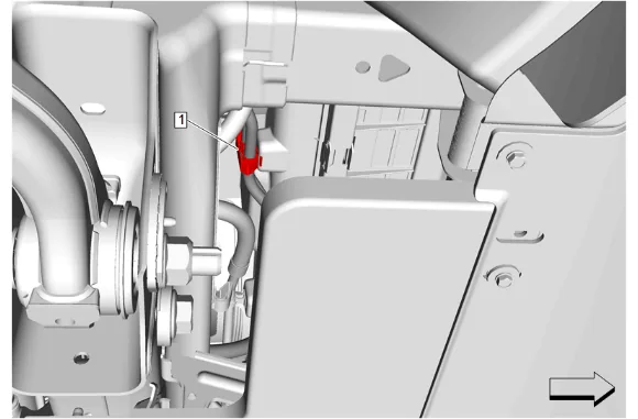 Engine Cooling Fan Motor Replacement (L84, L87) — figure 11