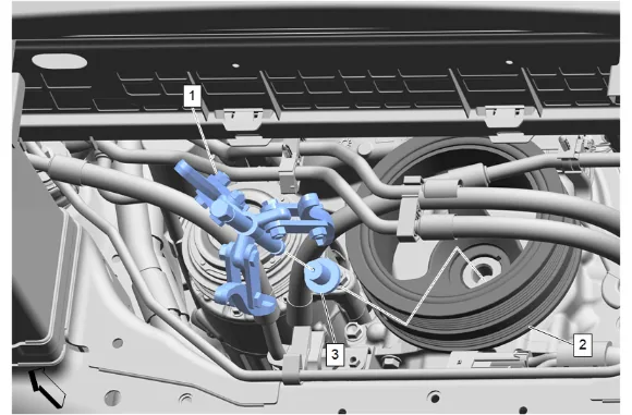 Engine Front Cover Replacement (L84 with WTX) — figure 14