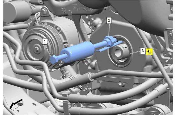 Engine Front Cover Replacement (L84 with WTX) — figure 33