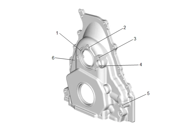Engine Front Cover Replacement (L84 with WTX) — figure 37