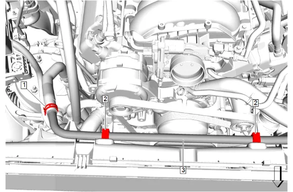 Engine Front Cover Replacement (L87 with WTX) — figure 16