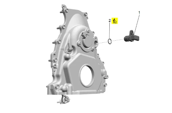 Engine Front Cover Replacement (L87 with WTX) — figure 39