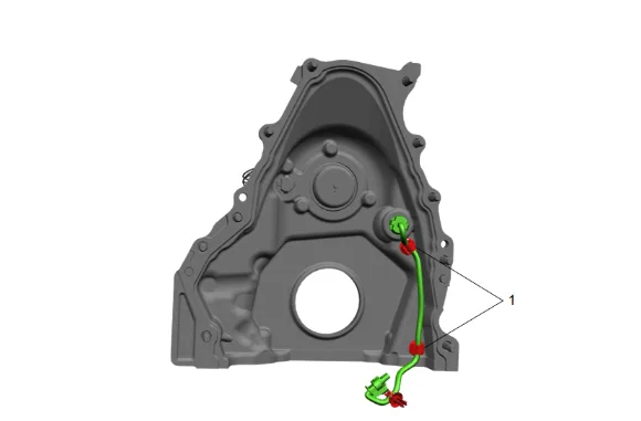 Engine Front Cover Replacement (L87 with WTX) — figure 41