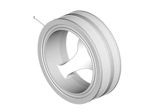 Engine Front Cover Replacement (L87 with WTX) — figure 43