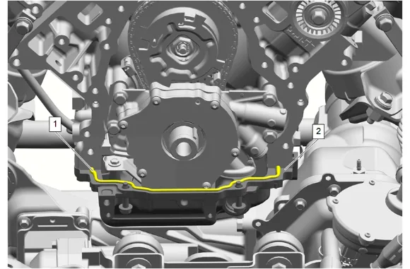 Engine Front Cover Replacement (L87 with WTX) — figure 46