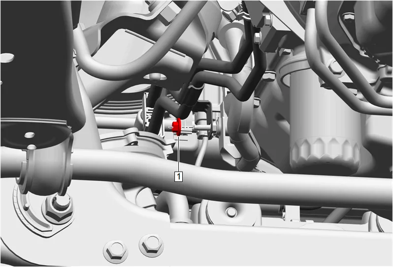 Engine Oil Cooler Hose Replacement (L84, L87 with RC1) — figure 20