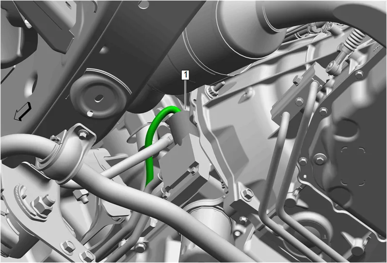 Engine Oil Cooler Hose Replacement (L84, L87 with RC1) — figure 22