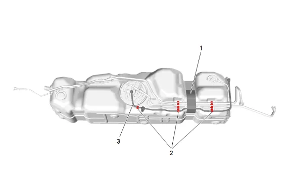 Fuel Feed Hose Replacement (Long Wheelbase) — figure 7