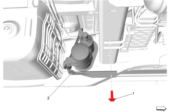 Fuel Feed Pipe Replacement - Underbody (Long Wheelbase) — figure 18