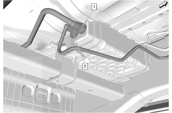 Fuel Feed Pipe Replacement - Underbody (Long Wheelbase) — figure 19