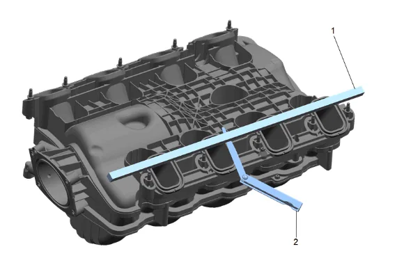 Fuel Feed Pipe Replacement - Underbody (Short Wheelbase) — figure 21
