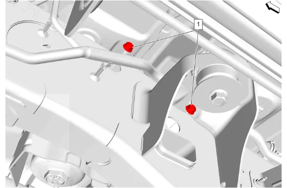 Fuel Filter Assembly Replacement (Short Wheelbase) — figure 2