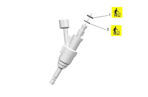 Fuel Injection Fuel Rail Assembly Replacement - Bank 2 (L84) — figure 22