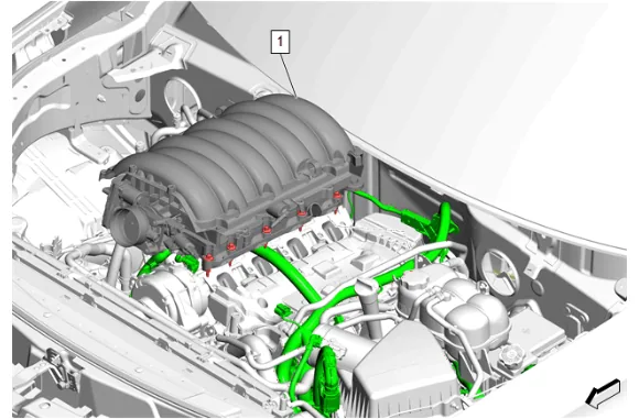 Fuel Injection Fuel Rail Assembly Replacement - Bank 2 (L87) — figure 11