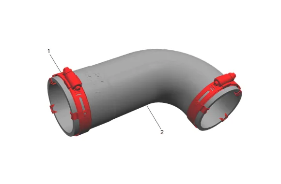 Fuel Injector Fuel Return Pipe Replacement — figure 32
