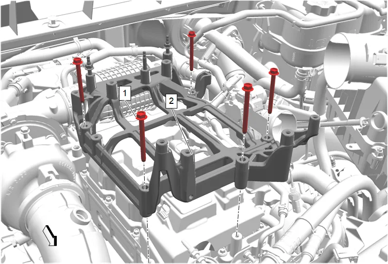 Fuel Injector Wiring Harness Replacement — figure 26