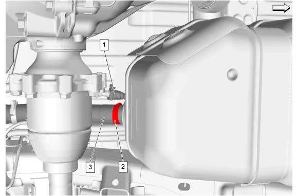 Fuel Level Sensor Replacement (Short Wheelbase) (1) — figure 3