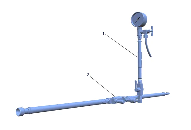 Fuel Pressure Gauge Installation and Removal — figure 1