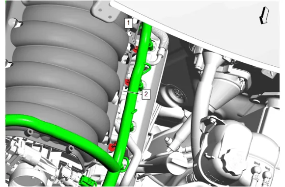 Fuel Rail Pressure Sensor Replacement (L84) — figure 7