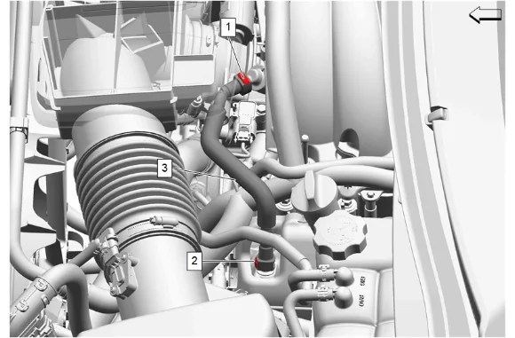 Fuel Rail Pressure Sensor Replacement (L87) — figure 8