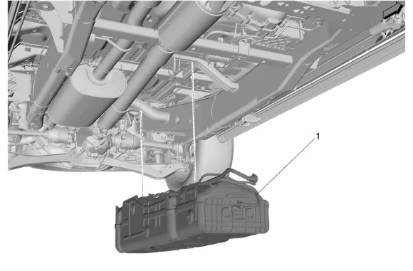 Fuel Tank Fuel Pump Module Replacement (Long Wheelbase) — figure 6