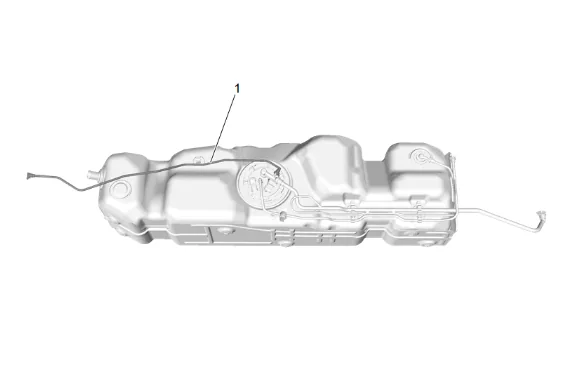 Fuel Tank Fuel Pump Module Replacement (Long Wheelbase) — figure 8
