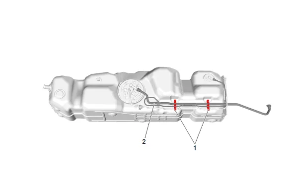 Fuel Tank Fuel Pump Module Replacement (Long Wheelbase) — figure 9