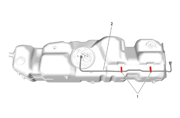 Fuel Tank Replacement (Long Wheelbase) (1) — figure 11