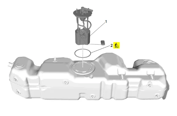 Fuel Tank Replacement (Long Wheelbase) (1) — figure 13